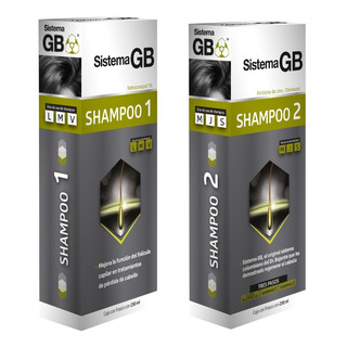 Set De Shampoo Sistema Gb, Shampoo 1 Y 2 Caida De Cabello Set De Shampoo Sistema Gb, Shampoo 1 Y 2 Caida De Cabello