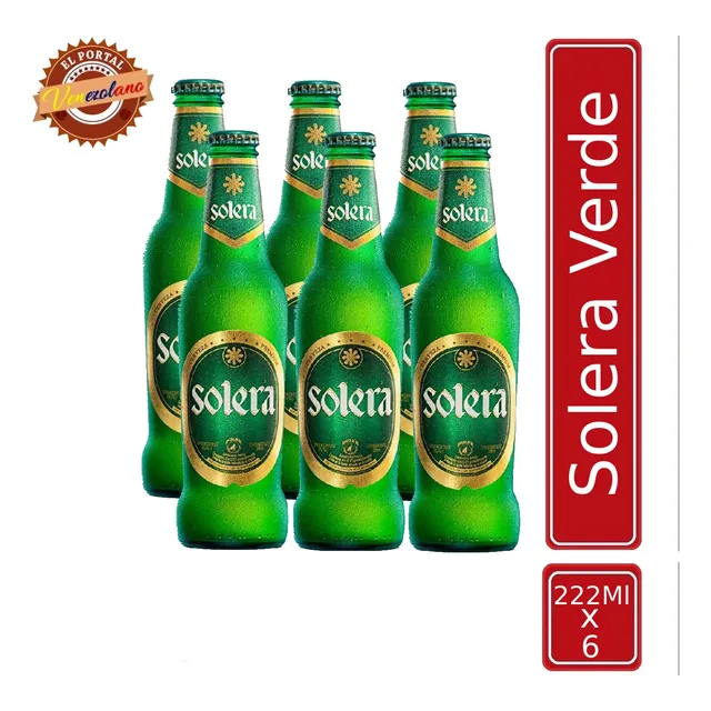 Cerveza Solera Verde X 6 