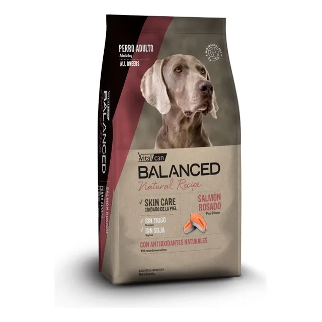Balanced Perro Recipe Salmon Rosado 15kg