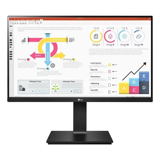 Monitor LG 23,8 24bp75q-b Ips Qhd Con Hdr10, Puerto Usb Amd