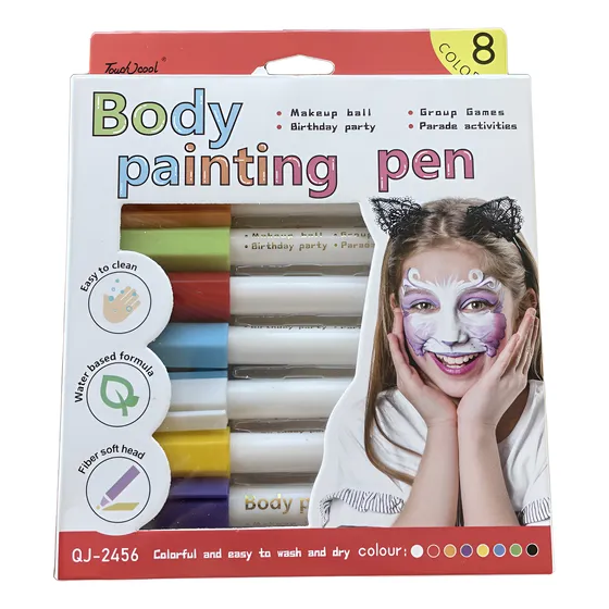 Marcadores Al Agua Para Tatuarse Body Painting Tatuaje Pinta
