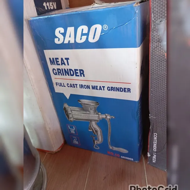 Molino De Carne Manual