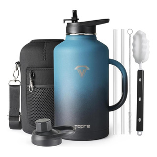 Topre Botella De Agua De Acero Inoxidable Aislada De 64 Oz C Topre Botella De Agua De Acero Inoxidable Aislada De 64 Oz C