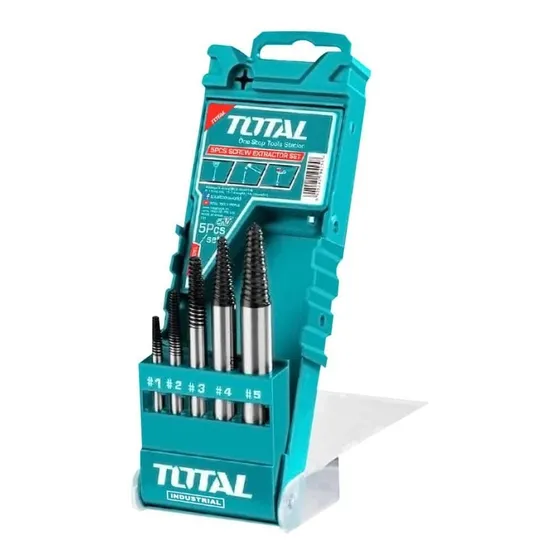 Tacse0056 Extractor De Tornillo X5pcs Cr-v Industrial