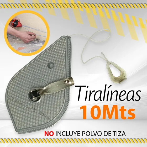 Tiralineas 10mts Diesel Tools No Incluye Polvo D Tiza/ 10778
