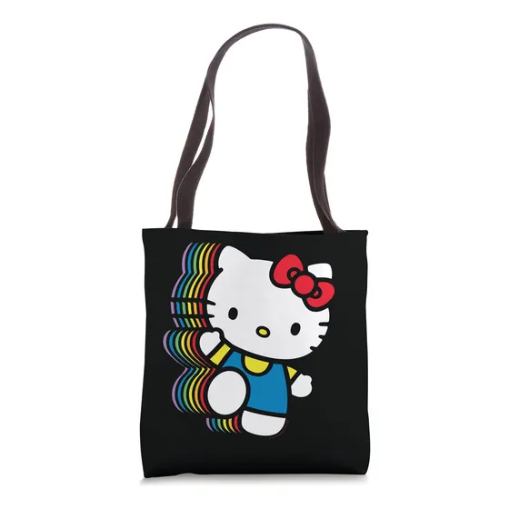 Hola Kitty Rainbow Wave Tote 19m4m