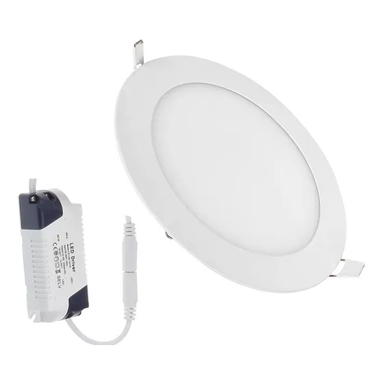 Foco Plafon Led Panel Focos Led Qatarshop Embutidos Plafones Led Redondos Emb Blanco Luz Fria 18w