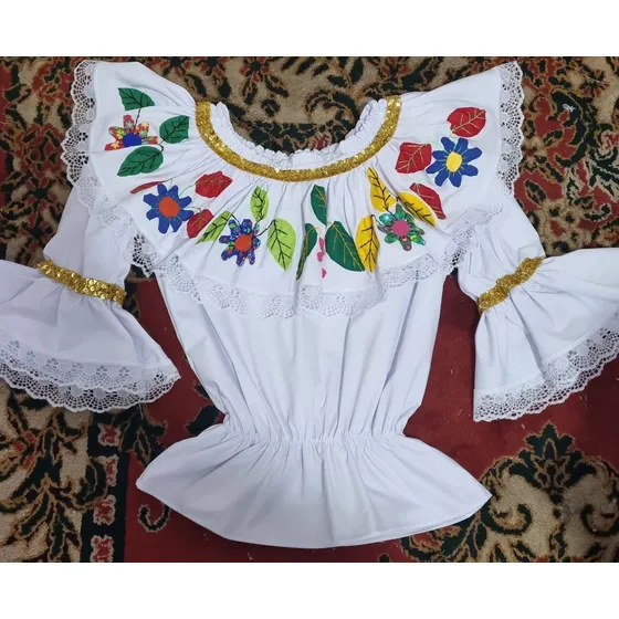 Traje Típico Sanjuanero Bambuco Colombia Talla S Mujer