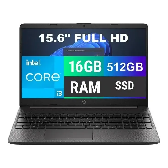 Laptop Hp Intel Core I3 13th Gen 16gb Ram 512gb Seminueva Gris