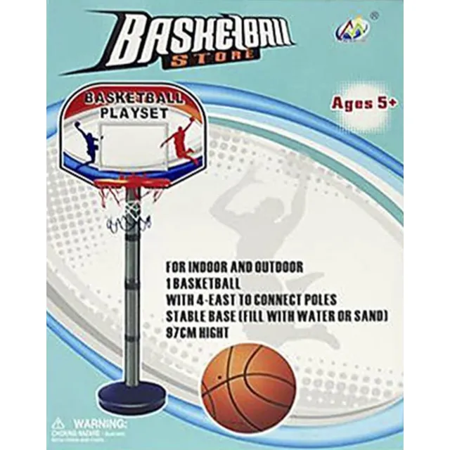 Juego De Cancha De Basketball Con Pelota Para Niños