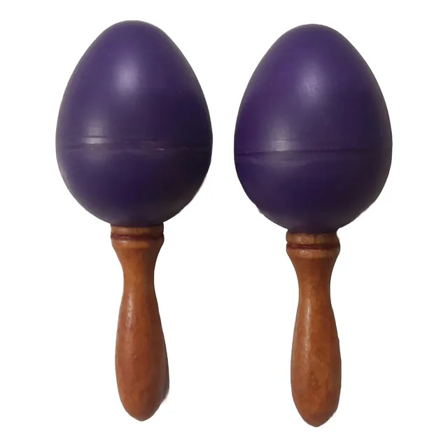 Par  Huevitos Maracas Stagg Shakers Violeta En Belgrano
