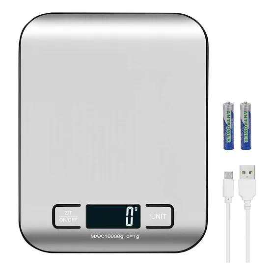 Balanza Pesa Digital Cocina Precision Medicion De 1g A 5kg