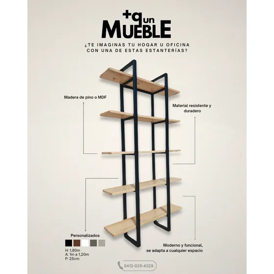 Muebles De Hierro Y Madera