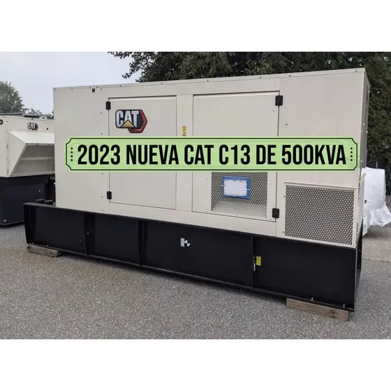 2023 Generador Planta Caterpillar Nueva De Paquete  500kva