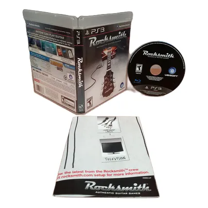 Juego Rocksmith Authentic Guitar Game Para Playstation 3 Ps3