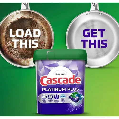 Cascade Platinum Plus Detergente Lavavajillas Fresh Pods 81