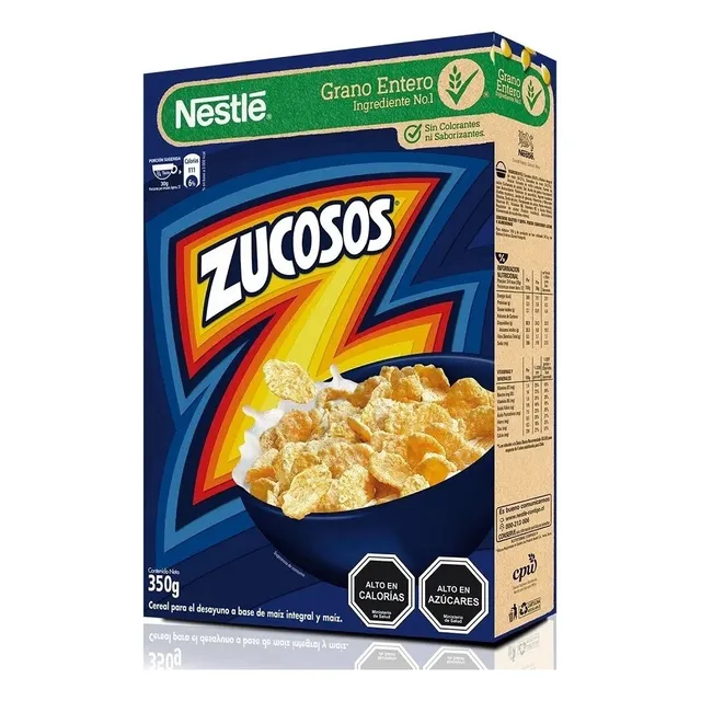 Cereal Zucosos Nestlé Caja 350 G