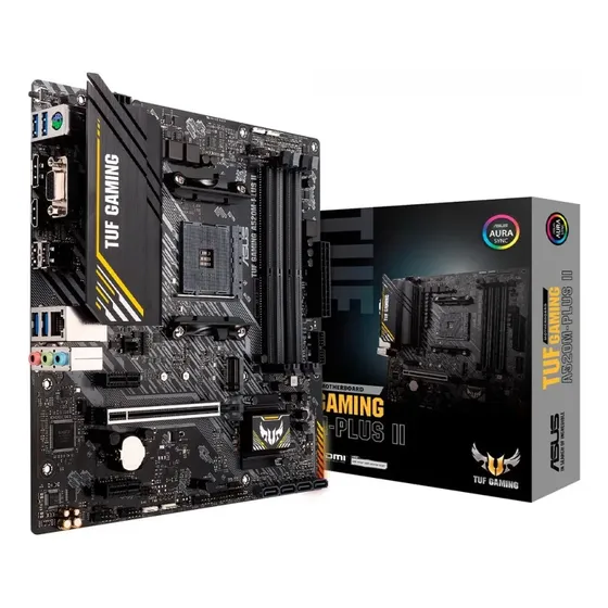 Placa Mãe Asus Tuf Gaming A520m-plus Ii, Ddr4, Amd Am4, Matx