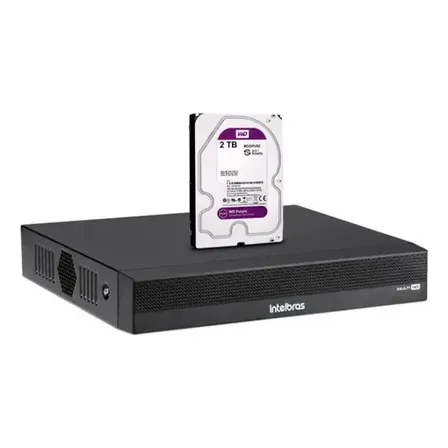 Dvr Intelbras Gravador Mhdx 3116 16 Canais C/ Hd 2tb