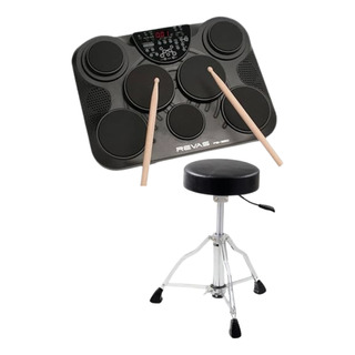 Kit Bateria Eletrônica Pb350 Com Banco E Baquetas Kit Bateria Eletrônica Pb350 Com Banco E Baquetas