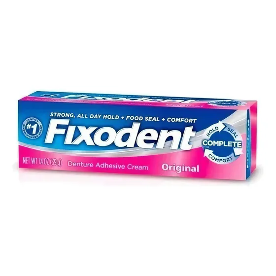 Adhesivo Dental Fixodent Original 39gr