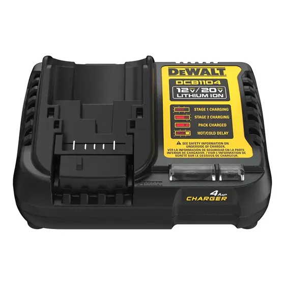 Cargador De Batería Ion De Litio 12v/20v Dewalt Dcb1104-b2