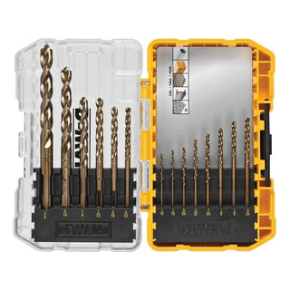 Juego De Brocas De Acero De Aleación De Cobalto Dewalt Con P Juego De Brocas De Acero De Aleación De Cobalto Dewalt Con P