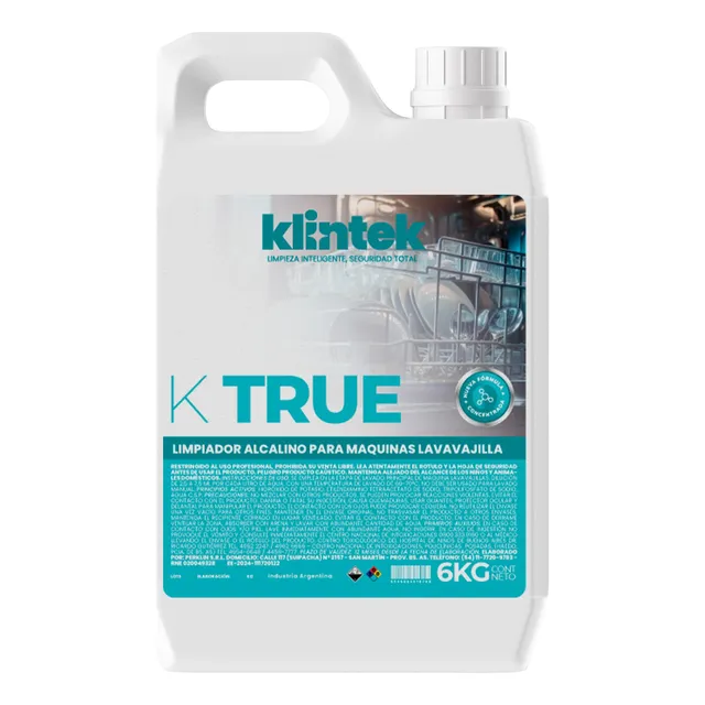 Detergente Para Lavavajillas Industrial X 5 Lts.- Klintek