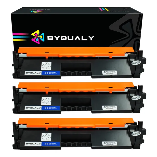 Kit 3x Toner Cf217a 217a M130 M102 130a 102a 102w 130fn Novo