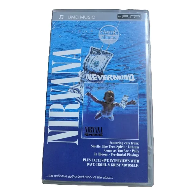 Nirvana Never Mind Umd (universal Media Disc ) Para Psp