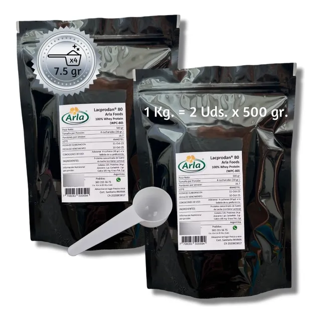 100% Whey Protein Limpia 1.0 Kg