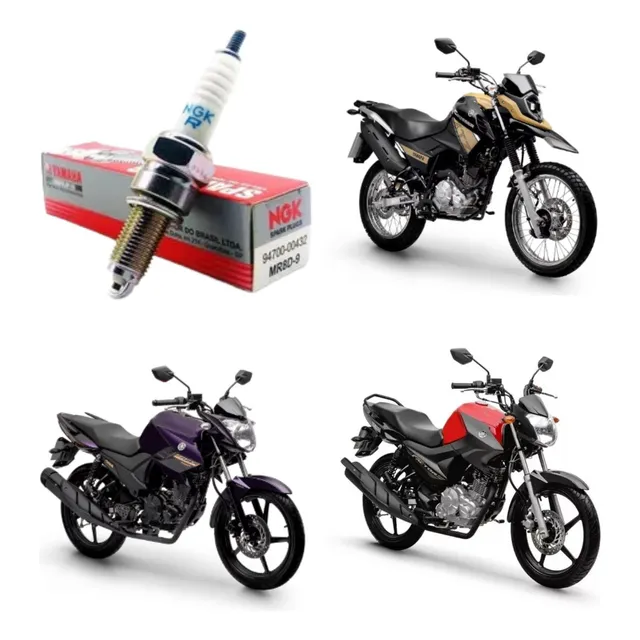 Vela Ignição Yamaha Ngk Fazer 150 Factor 125 Crosser 150 