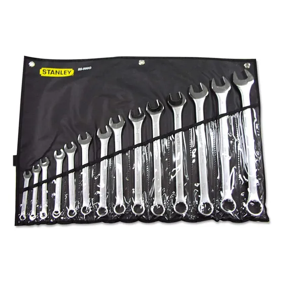 Stanley Tools Juego Llave Combinada Sae Pieza Punto