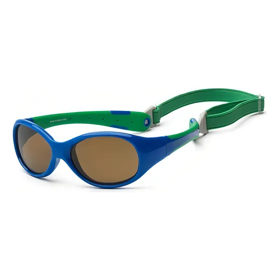Koolsun - Flex Lente De Sol Para Niño Royal Green 0-3 Años Color Verde Oscuro Lente N/a Armazón Azul