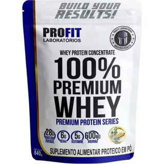 Whey Protein 100% Concentrado Premium 840g Profit Sabor Torta De LimĂŁo Whey Protein 100% Concentrado Premium 840g Profit Sabor Torta De LimĂŁo