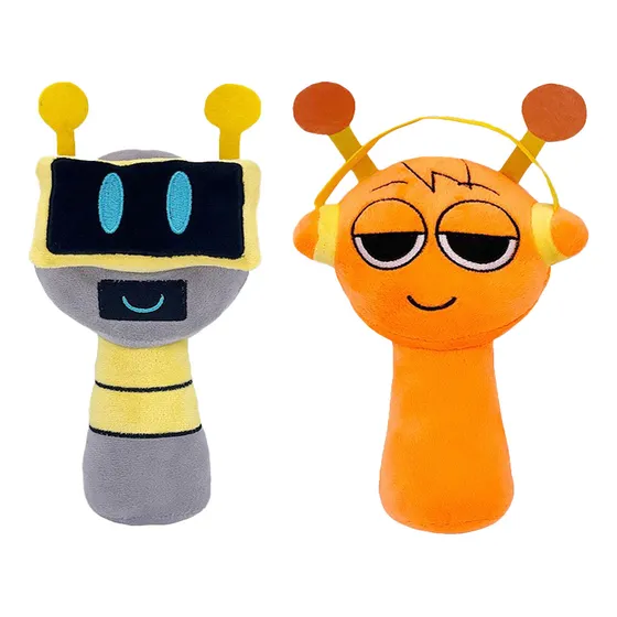 Muñeca De Peluche Rhythm Box Sprunki, 2 Unidades