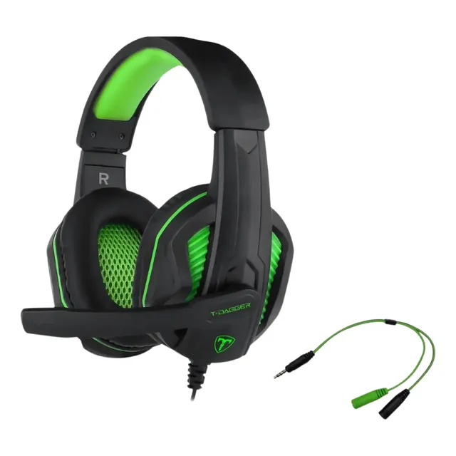 Auriculares T-dagger Cook P2 T-RGH100-1 color negro