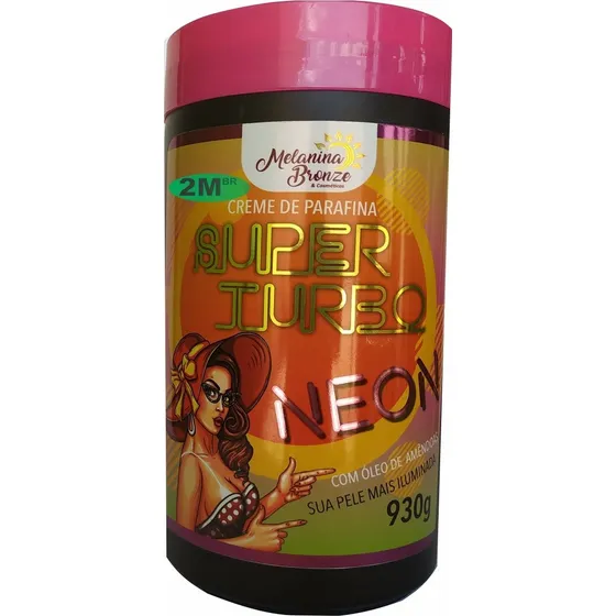 Super Turbo Neon Melanina Bronze Bronzeamento Natural