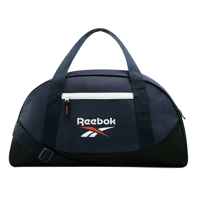 Mala Esportiva Colbie 31,2l Preto/azul-marinho Reebok Mala Esportiva Colbie 31,2l Preto/azul-marinho Reebok