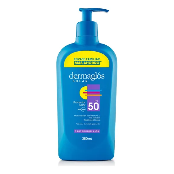 Dermaglós solar fps 50 emulsión 380 mL