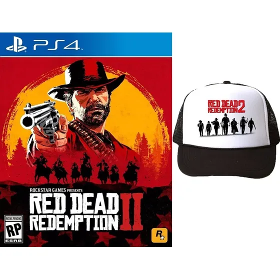 Red Dead Redemption 2 Ps4 Físico.+ Gorra + Mapa. Entrega Hoy
