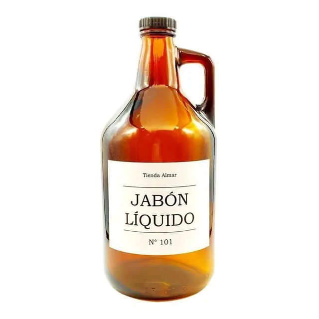 Botellon Growler 1.9l Con Etiqueta Deco!