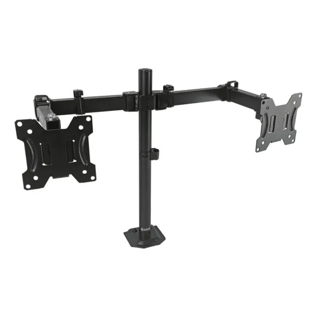 Soporte Escritorio Para 2 Monitores 13 - 32  Máx 8kg Negro