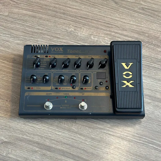 Pedaleira Vox Tonelab St Pedal Multiefeitos De Guitarra