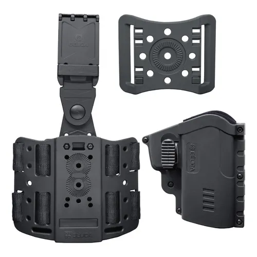 Combo Coldre G2c G3c Taurus Plataforma Perna Cintura Belica