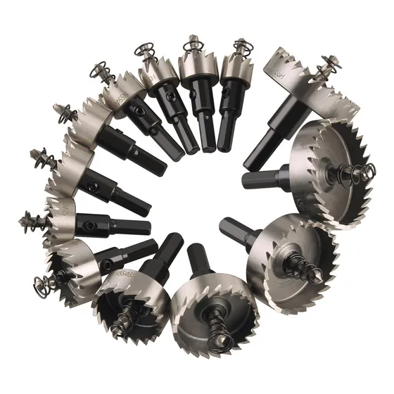 13 Brocas Sierras Corta Circle Metal 16-53 Mm Hss Acero Inoxidable