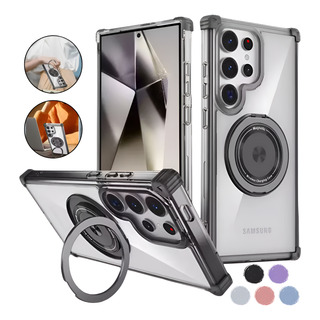 Funda Para Samsung Galaxy S25 Ultra Magsafe Antigolpes Con Soporte + Protector De Pantalla Y Cámara Funda Para Samsung Galaxy S25 Ultra Magsafe Antigolpes Con Soporte + Protector De Pantalla Y Cámara