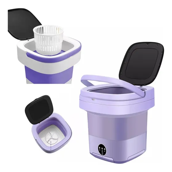 Mini Lavadora Portátil, Lavadora Plegable, Con Centrifugado