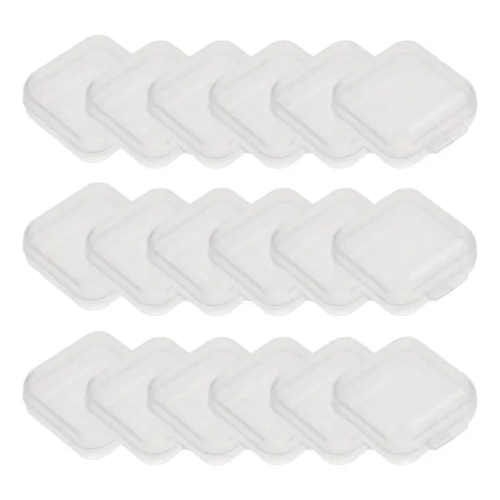Mini Caja De Almacenamiento Transparente Para Los Oídos, 120