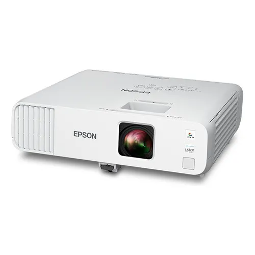 Proyector láser Epson Powerlite L260f Full HD de 4600 lúmenes, color blanco